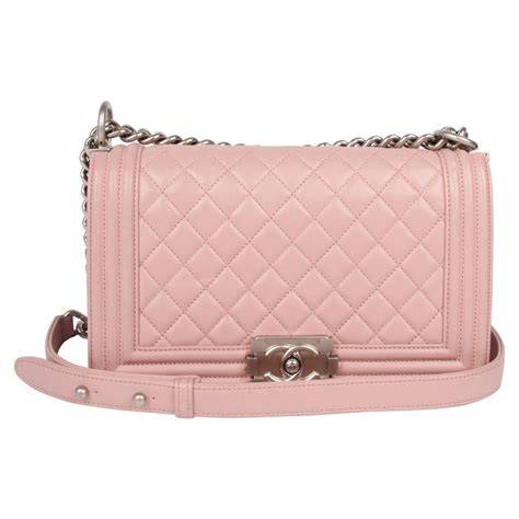 chanel baby pink boy bag|chanel boy bag beige.